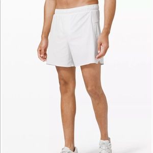 Men’s Surge Short 6 inch Liner white